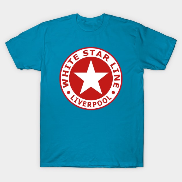 White Star Line T-Shirt by Lyvershop